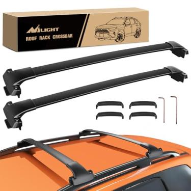 Imagem de Nilight Barras transversais de rack de teto adequadas para Subaru Crosstrek 2018-2023 e Impreza 2017 18 19 20 21 22 2023 barras transversais com almofada de borracha para caiaque de transporte de