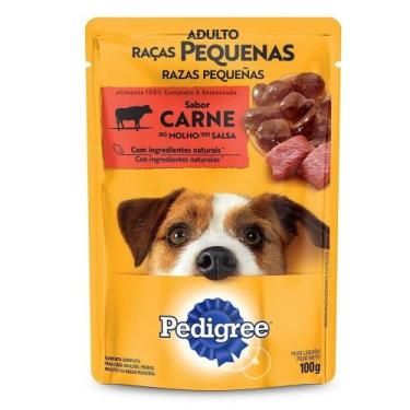 Imagem de Ração Úmida Para Cachorro Pedigree Premium Adulto Raças Pequenas Sachê