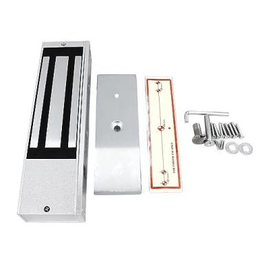 Imagem de Fechadura magnética elétrica vomeko 0kg, fechadura magnética resistente, S ISTEMA de controle de acesso de porta outswinging, porta única