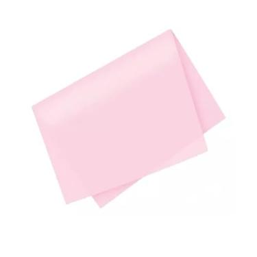 Imagem de Papel de Seda Rosa Bebê **35x50** Pacote C/100 Unidades - Ideal para Embalagens