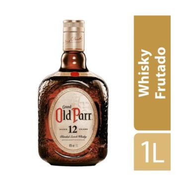 Imagem de Whisky Escocês Blended Grand Old Parr 12 Anos Garrafa 1 Litro, 1L