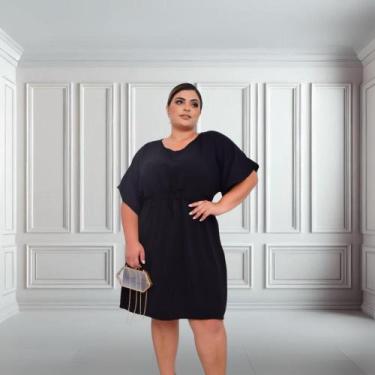 Imagem de Vestido Feminino Plus Size Moda Tendência Qualidade Premium - Jasmine,