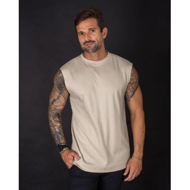 Imagem de Regata Oversized - Toppen Jeans, M, Titanio