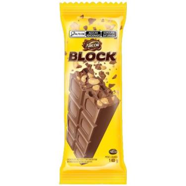 Imagem de Chocolate Chock Block Barra 140g - Arcor
