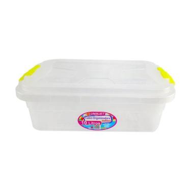 Imagem de Caixa Organizadora Transparente Multiuso 10 Litros - Uninjet