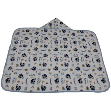 Imagem de Toalha De Banho Bebe Mickey Masculino 70X90Cm Com Touca - Mry