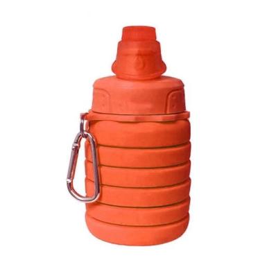 Imagem de Garrafa Retrátil Dobrável Squeeze Reutilizável 500 Ml Sport - BM36, La