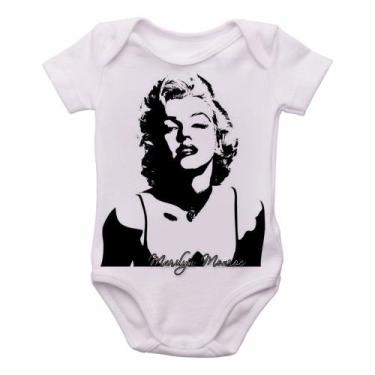 Imagem de body nenê criança roupa bebê Marilyn Monroe - Empório Dutra, G   ( 4-8