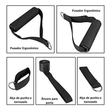 Imagem de 11 Pçs / Set Elásticos Puxar Corda Para Casa Ginásio Equipamentos De T