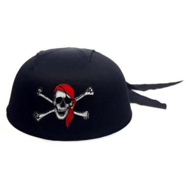 Imagem de Chapéu Coquinho Pirata com Bandana - Festas e Fantasias