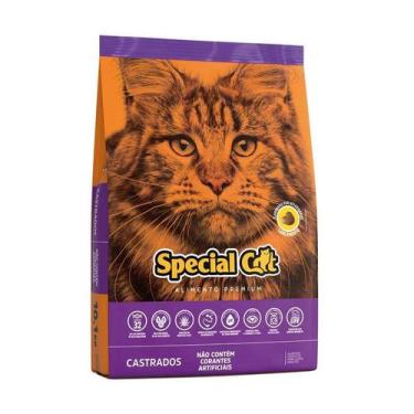 Imagem de Ração Special Cat Premium para Gatos Adultos Castrados - 10.1kg