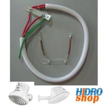 Imagem de Chicote 30cm Com Contato para Ducha Hiper Compacta e Plus Cardal Branc