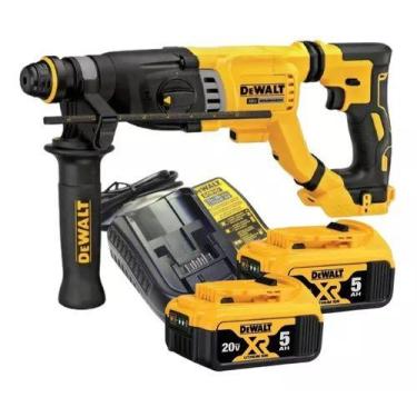 Imagem de Martelete Perfurador Rompedor Dewalt 2 Baterias 20v 5ah Dch263 Bivolt