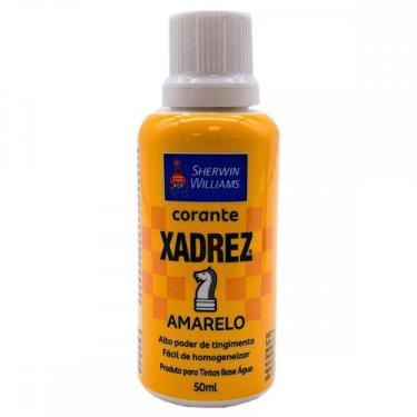Imagem de Corante Para Tinta Xadrez Amarelo (50Ml) . / Kit C/ 12 Peças - SHERWIN