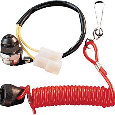 Imagem de Polaris Kit de interruptor de matar corda enrolada Snowmobile vermelho, peça 2874379