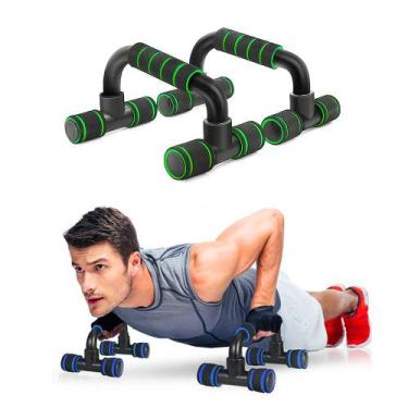 Imagem de Barra de Flexão de Braço Academia em Casa Push UP Suporte para Treinos