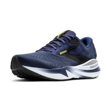 Imagem de Brooks Tênis de corrida masculino Adrenaline GTS 24 Supportive, Pavão/preto/verde afiado, 40 BR