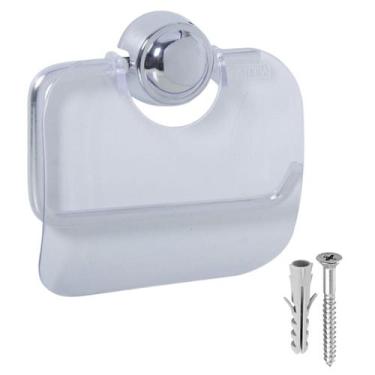 Imagem de Papeleira Astra com Tampa Acrílico KBM/P