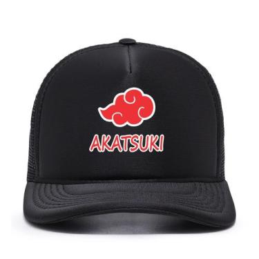 Imagem de Boné Naruto Nuvem Akatsuki Anime Mangá Novidade Top Exclusivo - Milene