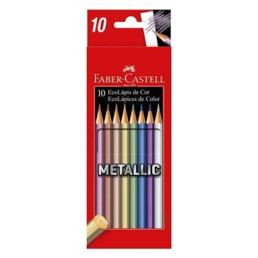 Imagem de Lápis de Cor Metallic 10 Cores Faber-Castell