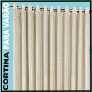 Imagem de cortina blackout Mix corta luz 5,00 x 2,60 c/voal marrom - Bravin Cort