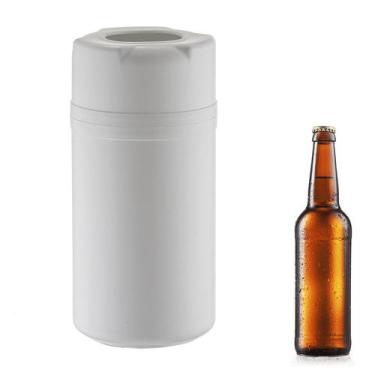 Imagem de Porta Litro Cerveja 1 LT Parede Dupla Branco - Malta