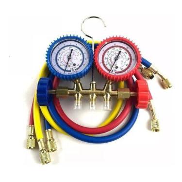 Imagem de Manifold Ar Cond Split Gás R12 R22 R404a R134a + Válvula Per - VULKAN