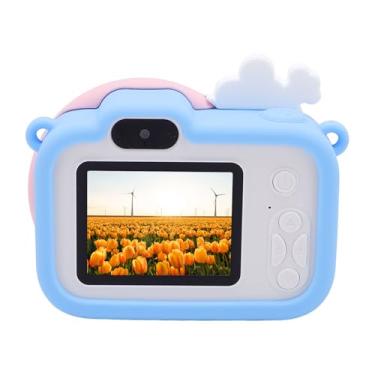 Imagem de Câmera Digital, Câmera Digital de Lente Dupla 1080P Com Tela Anti-luz Azul de 2,0, Câmera Pequena Compacta Com Foco Automático, Suporte para Tirar Fotos/música/jogo