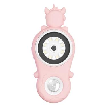 Imagem de Tela IPS de 2 Polegadas Com Tela Colorida Ampla, Lupa Portátil, Pixels de 2 MP e Microscópio de Bolso Com Ampliação de 500x Com Luz LED Ajustável para Exploração e Estudo (Rosa)