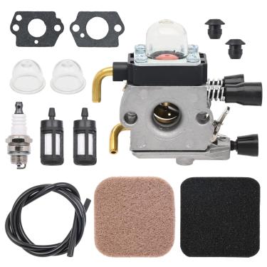 Imagem de NIMTEK FS80R Kit de reconstrução de carburador para Stihl FS80 FS85 FS85R KM80 KM85 HS75 HS80 HS85 FS74 FS75 FS76 FC80 HT75 C1Q-S157 aparador de corda Weedeater