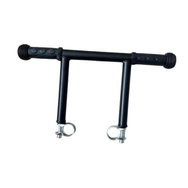 Imagem de Kokiya Extensor do punho do carrinho, extensor do guiador, apoio de braço resistente da extensão do carrinho de metal para carrinhos de bebê, acessórios do, 1 Clipe