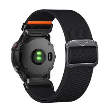 Imagem de Pulseiras Esportiva Compatíveis com Garmin Fenix 5X GPS/Fenix 5X Puls Macio Nylon de Elásticas Trançada com Ajustável Respirável Pulseira de Substituição para Garmin Fenix 5X/Fenix 5X Puls Band (H)