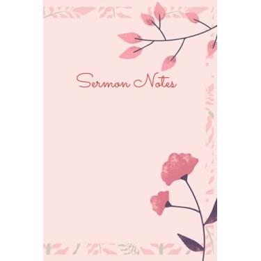 Imagem de Sermon Notes Notebook | Church Notes | Bible Study