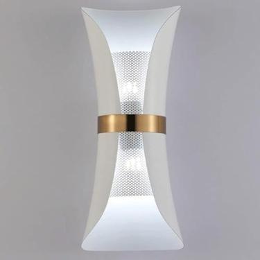 Imagem de Luminárias de parede de hardware moderno americano personalidade preto branco fundo parede sala de jantar arandelas de parede com base G9 luz de parede para corredor sala escadas sala de est