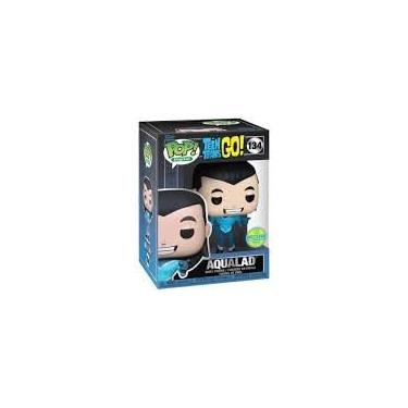 Imagem de Funko Pop! Digital: Teen Titans Go! X Series 1 - Boneco de vinil Aqualad de 9,5 cm, edição limitada, exclusivo