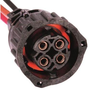 Imagem de Chicote 4 Vias Modulador do ABS Volvo Sensor Pressão Scania - JR