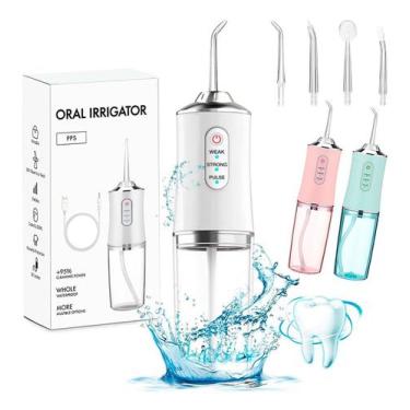 Imagem de Irrigador Dental Portátil - Jato D'Água para Limpeza Completa - VLPECO