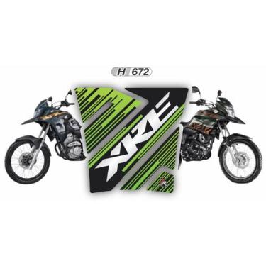 Imagem de Adesivo Protetor Tanque Moto Xre 300 190 H672 - Resitank