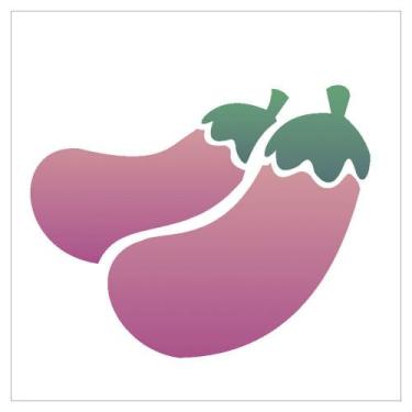 Imagem de Stencil Sp. 14x14 1732 Berinjela - OPA