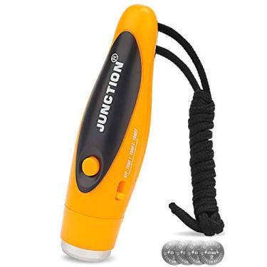 Imagem de Apito eletrônico, apito operado por bateria ajustável, 3 sons diferentes de apito alto com cordão, apitos eletrônicos portáteis para árbitros, treinadores de vôlei, professores, futebol esportivo,