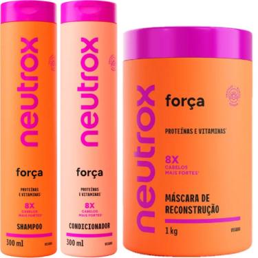 Imagem de Shampoo e Condicionador Neutrox Força + Máscara de Reconstrução