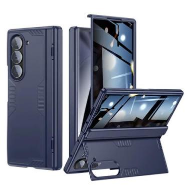 Imagem de Capa Kaiiecal para Samsung Galaxy Z Fold 6 com Suporte