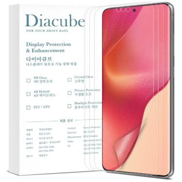 Imagem de DIACUBE Pacote com 3 protetores de tela fosco antirreflexo para Motorola Edge 50 Fusion [suporte ultrassônico de impressão digital 0,1S] antiimpressões digitais, toque suave e sensível,