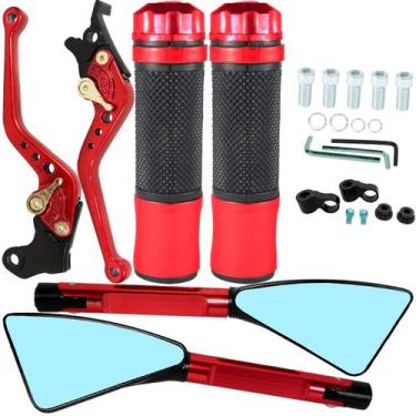 Imagem de Manete de freio embreagem esportivo a disco YBR125 XTZ125 YS Fazer Lan