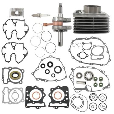 Imagem de ANTUKO Kit de extremidade inferior do pistão do virabrequim do cilindro 12100-KCY-670 Substituição para Sportrax 400 TRX400EX 2x4 1999 2000 2001 2002 2003 2004
