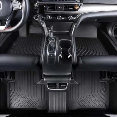 Imagem de TPE compatível para BMW X6 G06 M F96 M50i M50d 2020 2021 2022 2023 acessórios tapete de assoalho do carro forro do painel do pé tapete almofada tapetes à prova d'água 3x