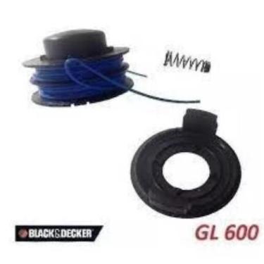 Imagem de 1 Tampa +1 Carretel +1 Mola do Aparador de Grama Gl600 Black Decker (k