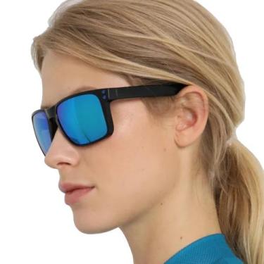 Imagem de Óculos De Sol Feminino Masculino Esportivo Proteção UV400 Polarizado A