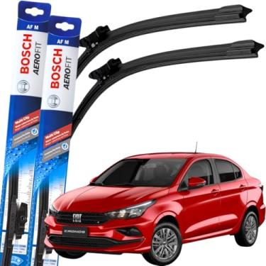 Imagem de Par Palheta Limpador Parabrisa Original Bosch Multiclip Cronos 2017 à 2025