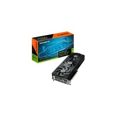 Imagem de Placa de Vídeo Gigabyte RTX 5070 Ti EAGLE OC SFF 16G NVIDIA GeForce, 16GB GDDR7, 256bits, RGB, DLSS, Ray Tracing - 9VN507TEO-00-G10